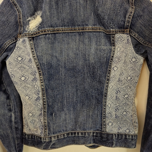 Abercrombie Kids Girl's Junior"s Blue Denim Jean Jacket Sz XL (16) - Picture 10 of 14